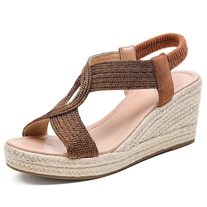 NILA | Women’s Braided Wedge Sandals