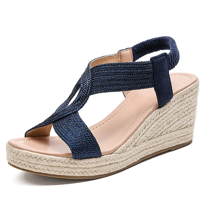 NILA | Women’s Braided Wedge Sandals