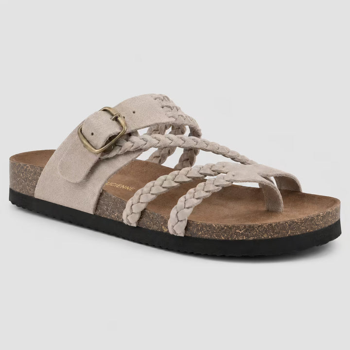 ELENA | Woven Leather Sandals