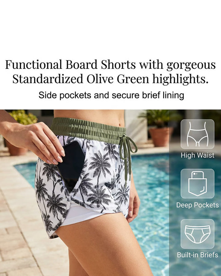 Maren | Three-Piece Tankini Bikini &amp; Cover-Up Set