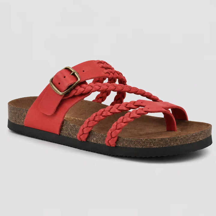 ELENA | Woven Leather Sandals